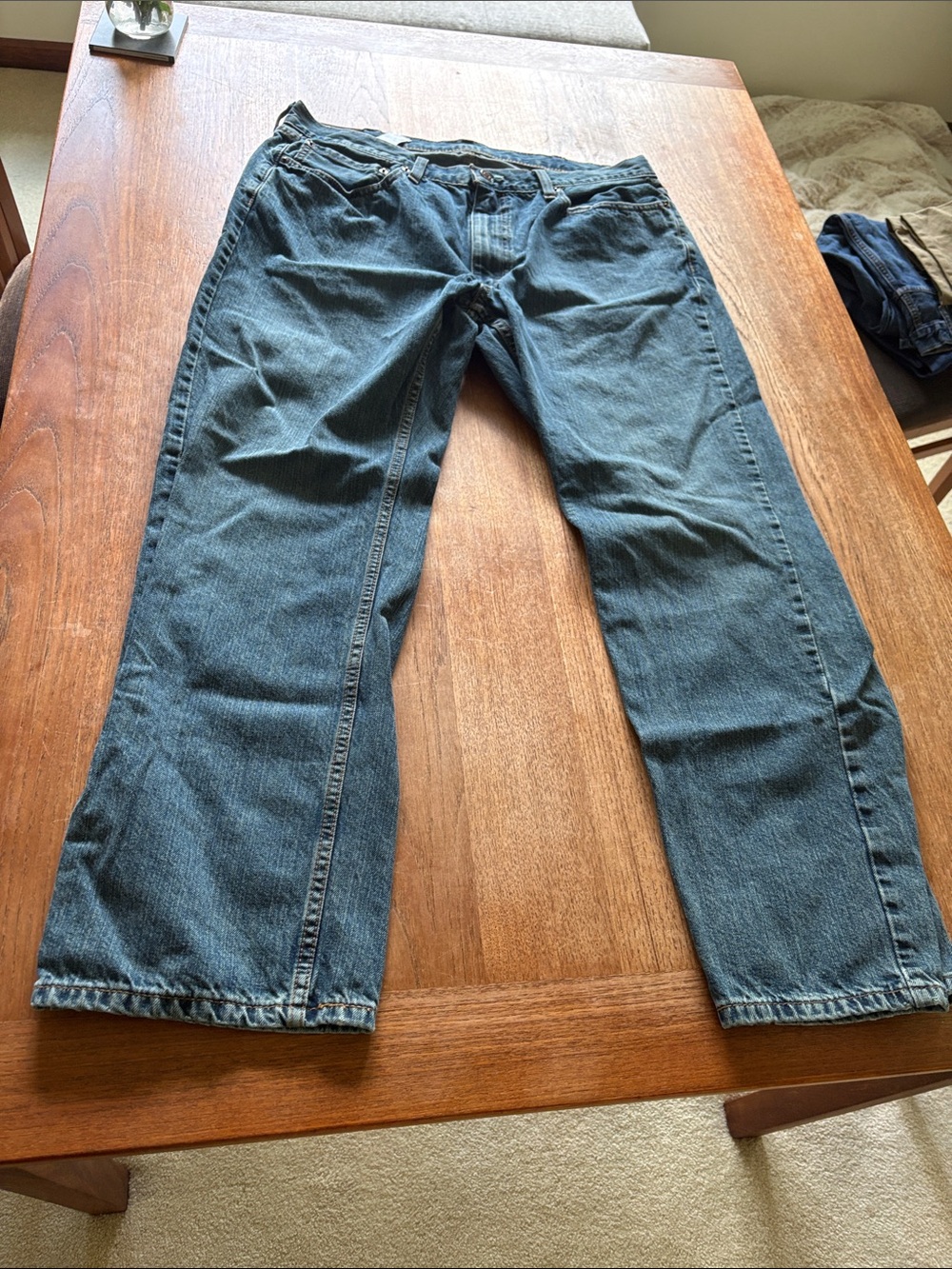 Levi's 559 Straight Leg Denim Jeans in Medium Blue